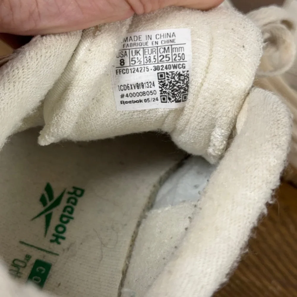 Reebok Sneakers Womens 8 White Club C Extra Platform‎ Leather Athleisure Shoes